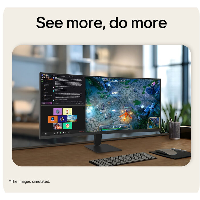 LG LG 34U601B-B computer monitor 86,4 cm (34") 3440 x 1440 Pixels Dual WQHD LCD Zwart