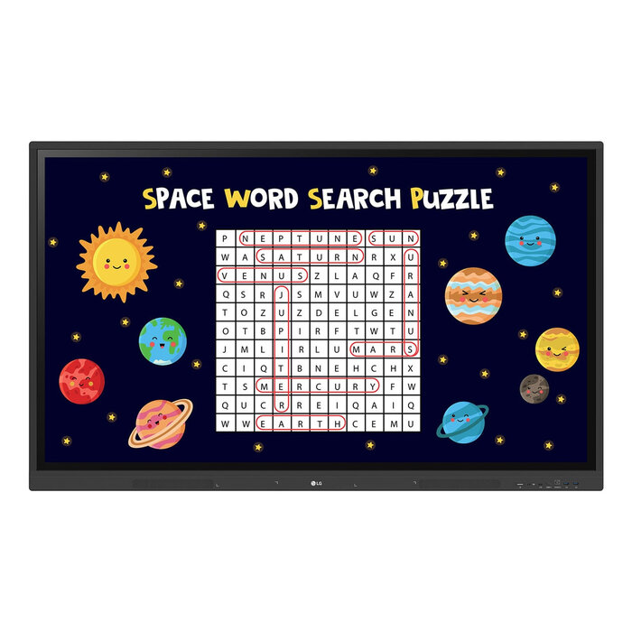 LG LG 98TR3DK-BM interactief whiteboard 2,49 m (98") 3840 x 2160 Pixels Touchscreen Zwart USB/RF-draadloos
