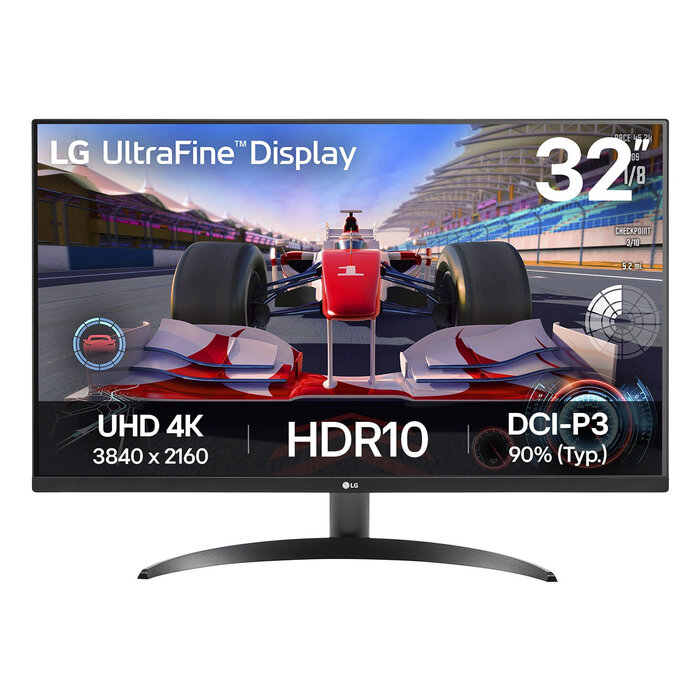 LG LG 32UR500K-B computer monitor 80 cm (31.5") 3840 x 2160 Pixels 4K Ultra HD LCD Zwart