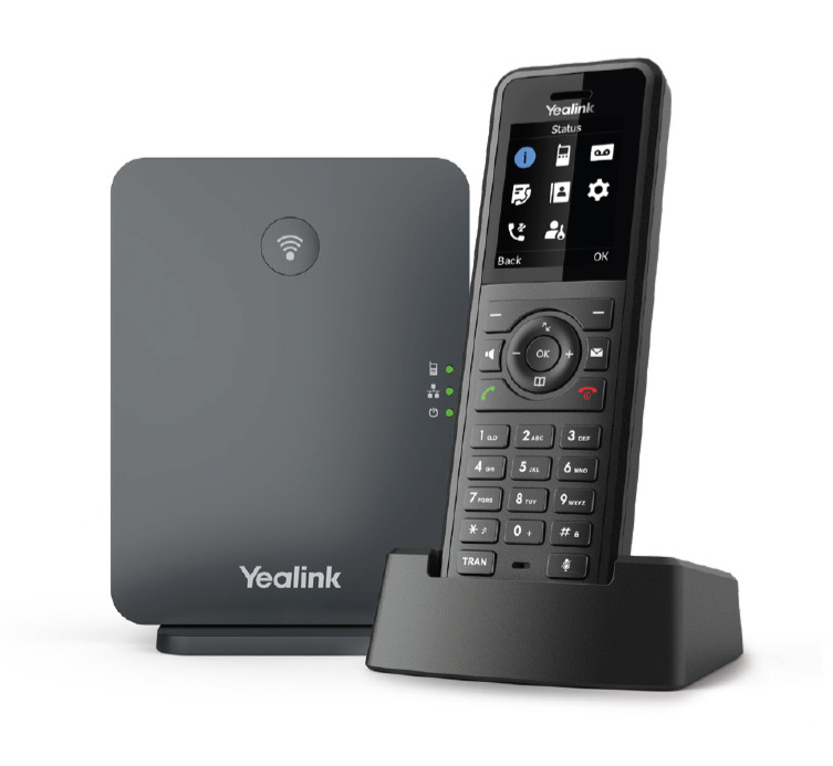 Yealink Yealink W77P IP telefoon Zwart TFT
