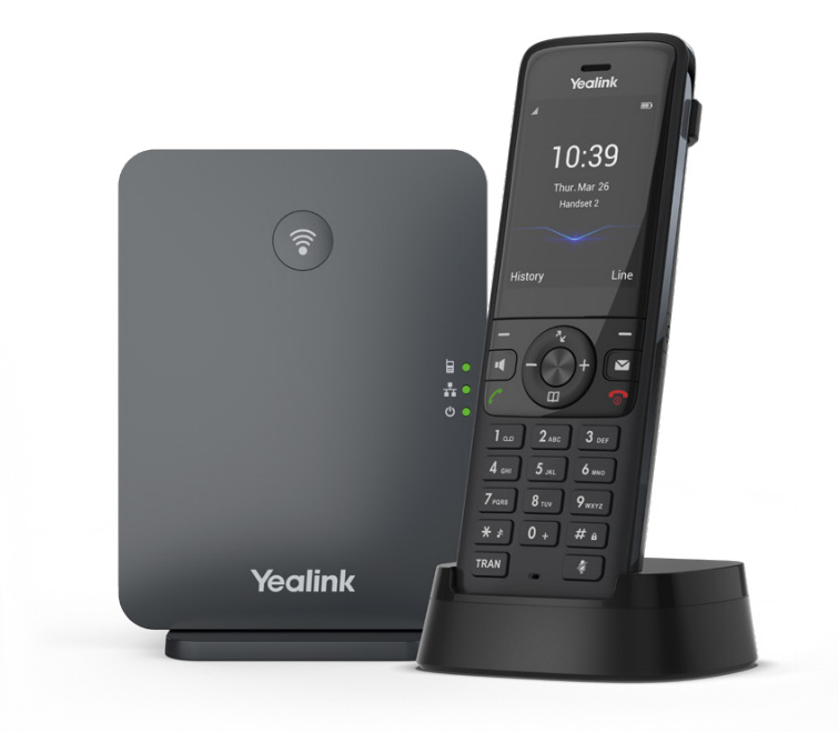 Yealink Yealink W78P IP telefoon Zwart TFT