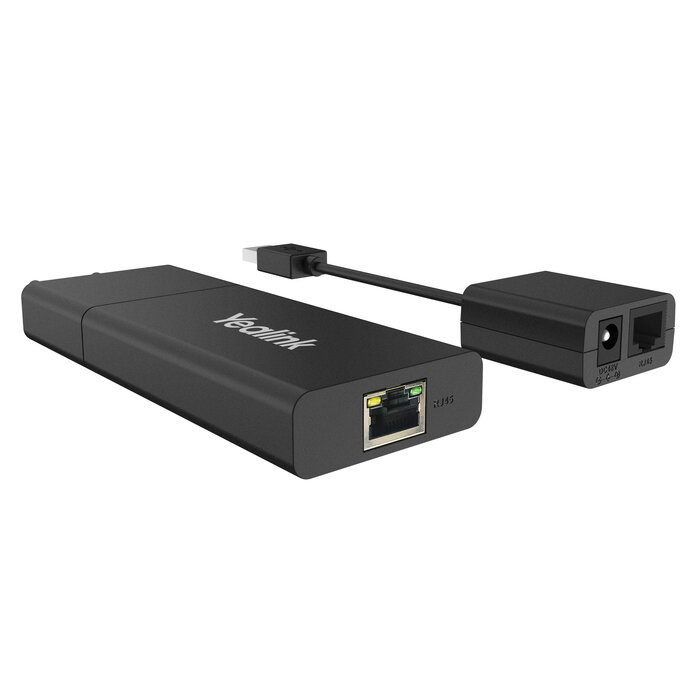 Yealink Yealink USB2CAT5E-EXT Netwerkzender & -ontvanger Zwart