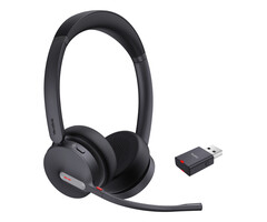 Yealink Yealink WH64 Hybrid Dual UC Headset Draadloos Hoofdband Kantoor/callcenter Micro-USB Bluetooth Zwart