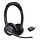 Yealink WH64 Hybrid Dual UC Headset Draadloos Hoofdband Kantoor/callcenter Micro-USB Bluetooth Zwart