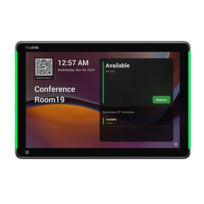 Yealink Yealink RoomPanel Plus E2 25,6 cm (10.1") 1280 x 800 Pixels LCD 802.11a, 802.11b, 802.11g, Wi-Fi 4 (802.11n), Wi-Fi 5 (802.11ac) Grijs Bluetooth