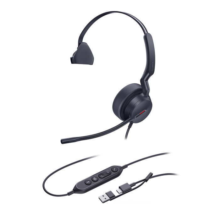 Yealink Yealink UH44 Mono Teams USB-C/A Headset