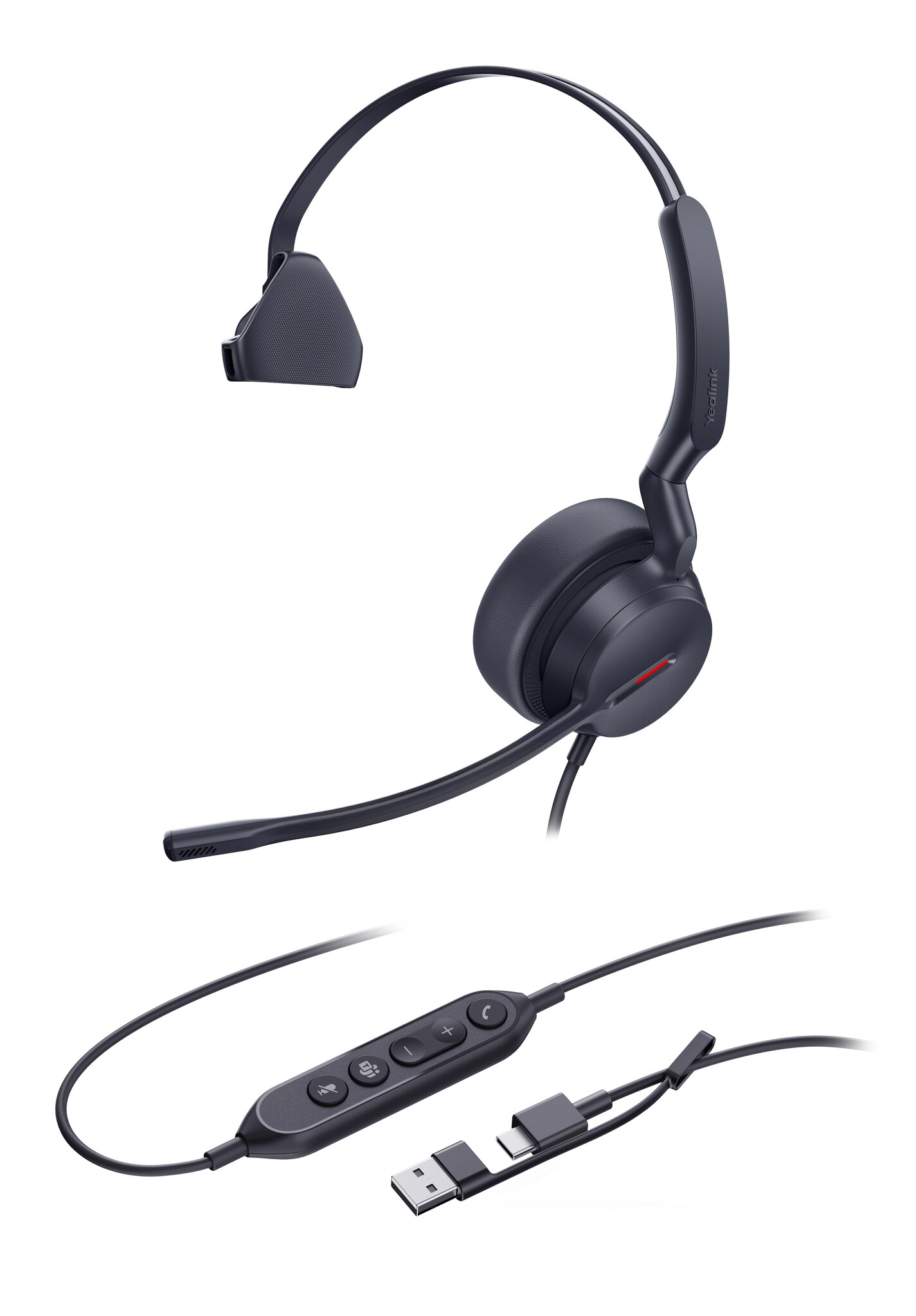 Yealink Yealink UH44 Mono Teams USB-C/A Headset
