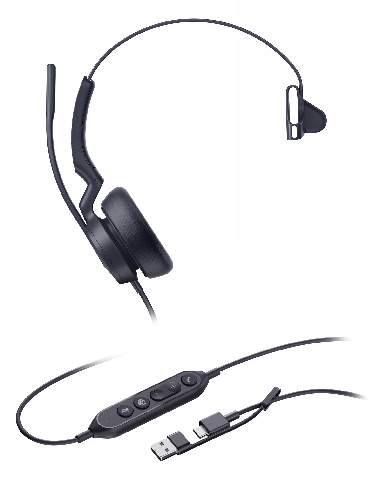 Yealink Yealink UH46 Mono Teams USB-C/A Headset