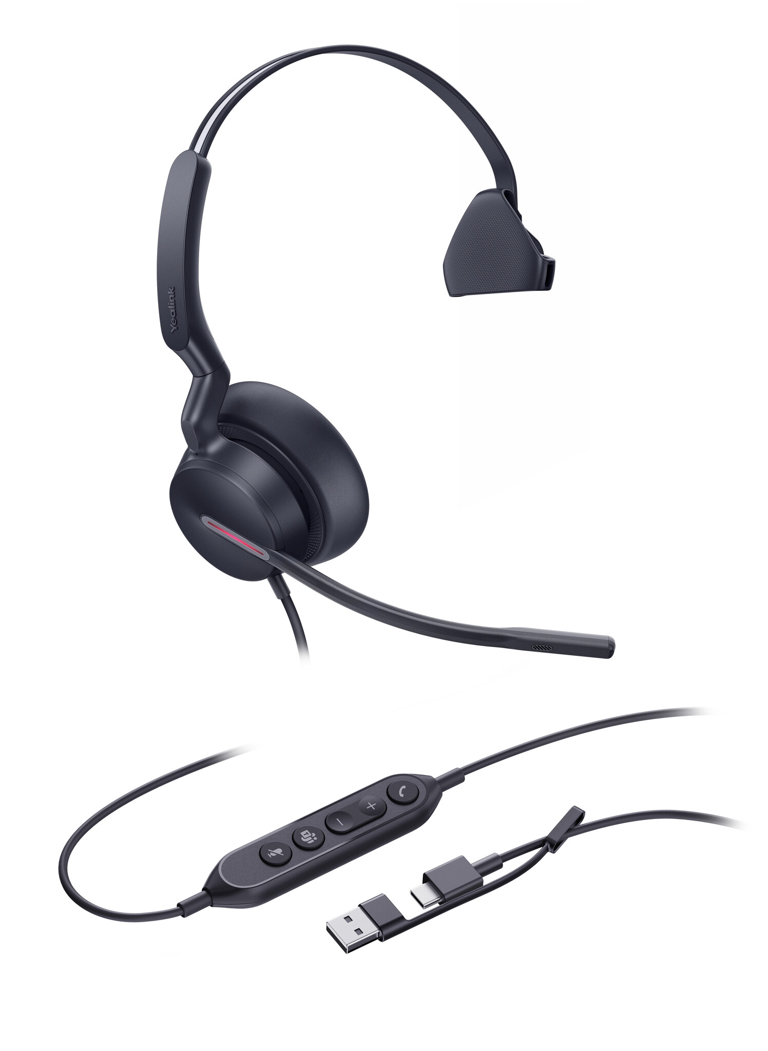 Yealink Yealink UH46 Mono Teams USB-C/A Headset