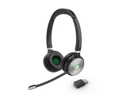 Yealink Yealink WH62 Portable Headset Draadloos Hoofdband Oproepen/muziek Zwart, Grijs