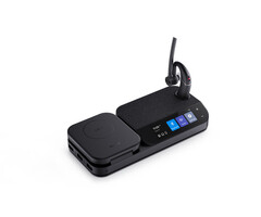 Yealink Yealink BH71-WORKSTATION hoofdtelefoon/headset Draadloos In-ear Kantoor/callcenter Bluetooth Oplaadhouder Zwart