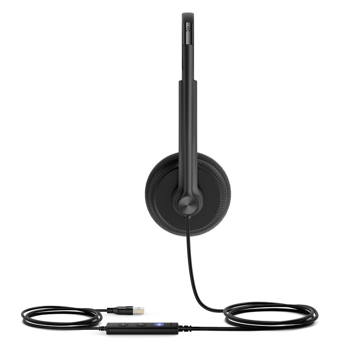 Yealink Yealink UH34 Lite Dual Teams Headset Bedraad Hoofdband Kantoor/callcenter USB Type-A Zwart