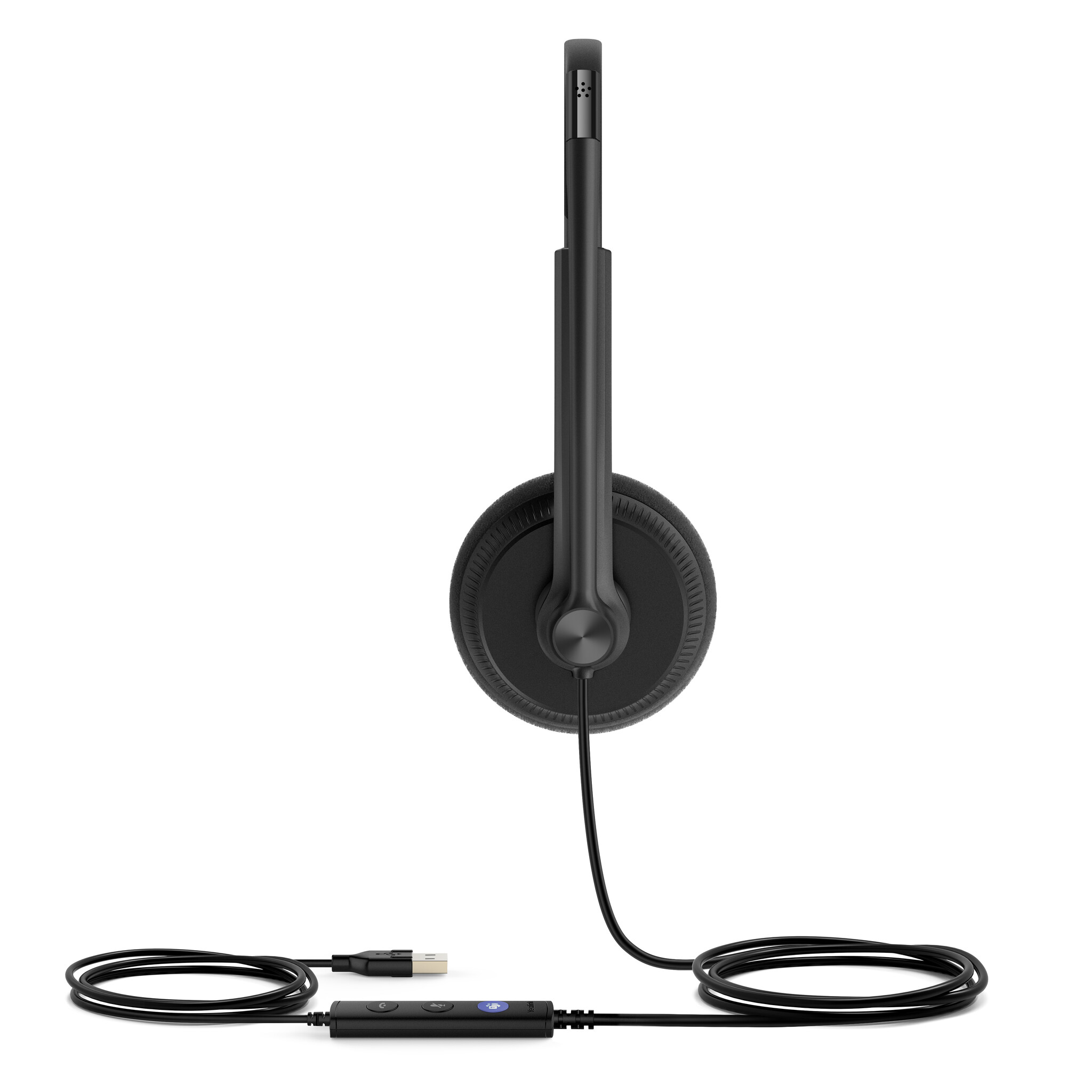 Yealink Yealink UH34 Lite Dual Teams Headset Bedraad Hoofdband Kantoor/callcenter USB Type-A Zwart
