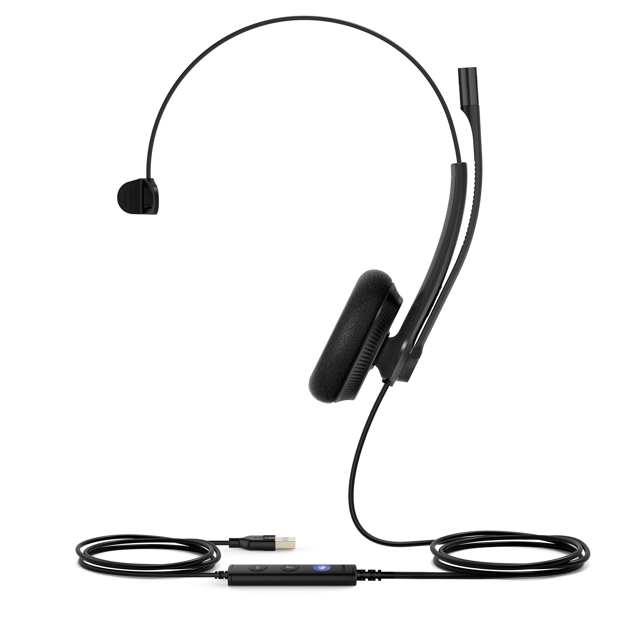 Yealink Yealink UH34 Lite Mono Teams Headset Bedraad Hoofdband Kantoor/callcenter USB Type-A Zwart