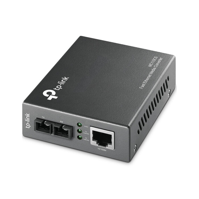 TP-Link TP-Link MC110CS netwerk media converter 1000 Mbit/s 1310 nm Zwart