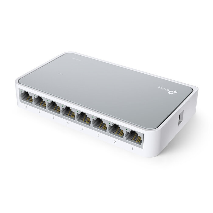 TP-Link TP-Link TL-SF1008D netwerk-switch Unmanaged Fast Ethernet (10/100) Wit