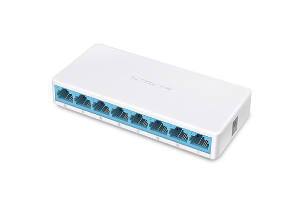 TP-Link Mercusys MS108 netwerk-switch Unmanaged Fast Ethernet (10/100) Wit