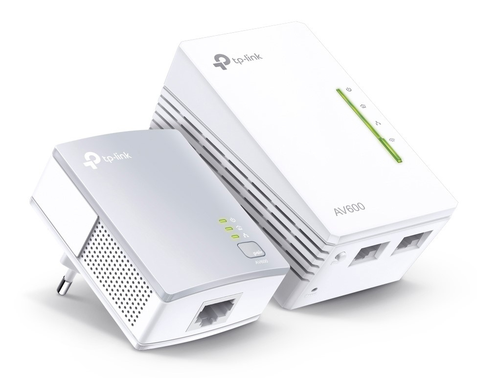 TP-Link TP-Link AV600 600 Mbit/s Ethernet LAN Wifi Wit 1 stuk(s)