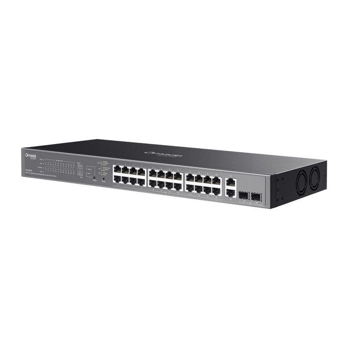 TP-Link TP-Link ES228GP netwerk-switch Managed L2 Gigabit Ethernet (10/100/1000) Power over Ethernet (PoE) Zwart