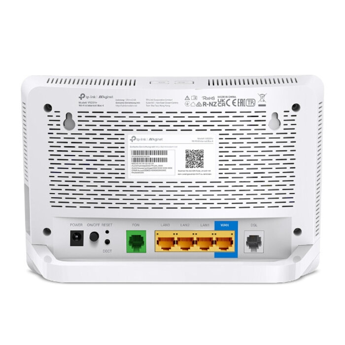 TP-Link TP-Link Wi-Fi 6 Internet Box 4 draadloze router Gigabit Ethernet Dual-band (2.4 GHz / 5 GHz) Wit