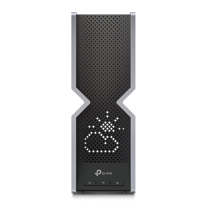 TP-Link TP-Link Archer BE800 draadloze router Multi-Gigabit Ethernet Tri-band (2,4 GHz / 5 GHz / 6 GHz) Zwart, Roestvrijstaal