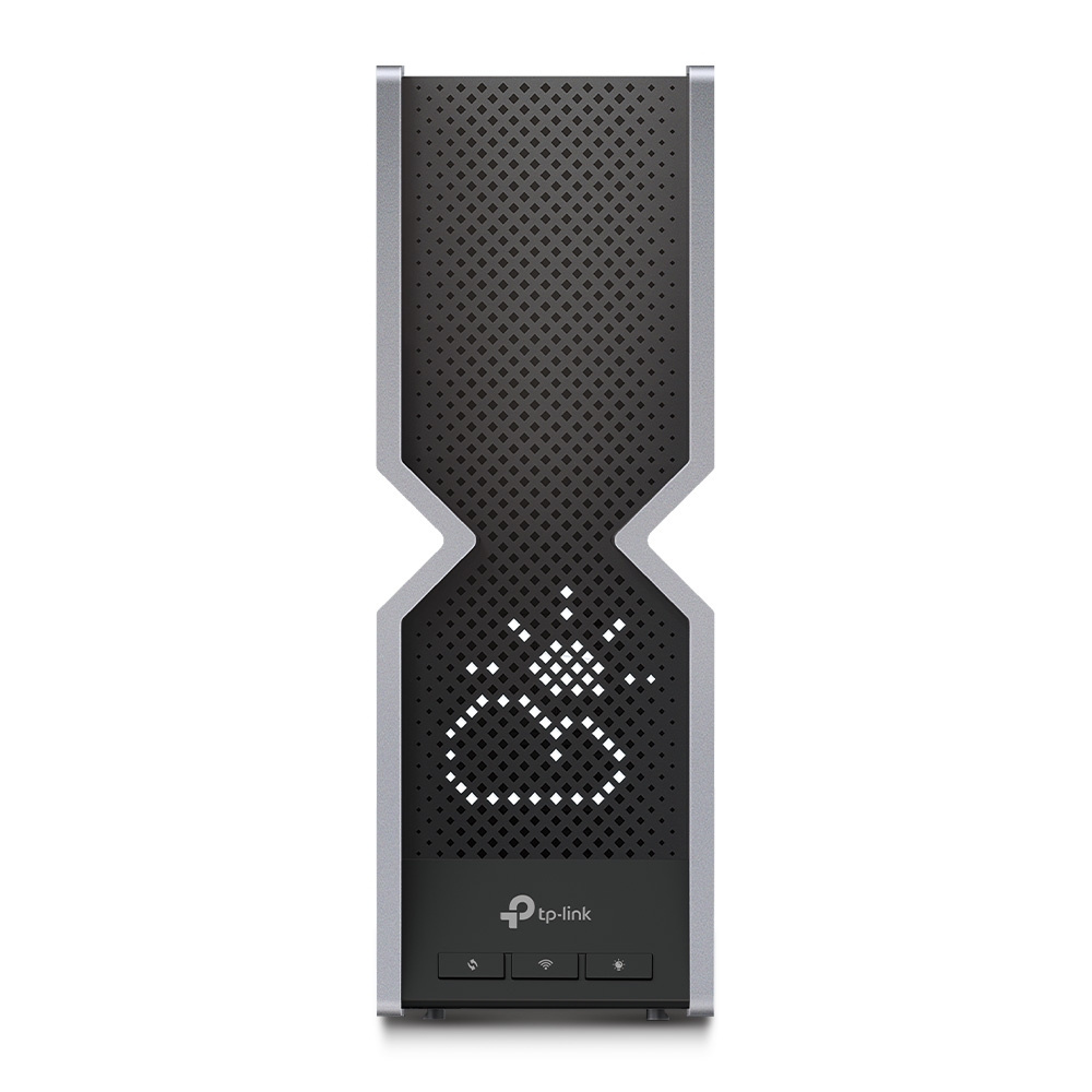 TP-Link TP-Link Archer BE800 draadloze router Multi-Gigabit Ethernet Tri-band (2,4 GHz / 5 GHz / 6 GHz) Zwart, Roestvrijstaal