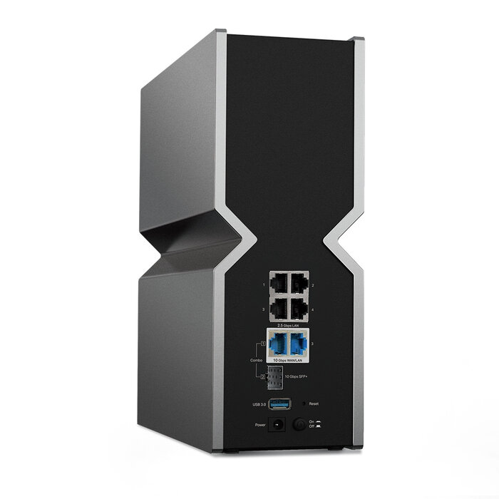 TP-Link TP-Link Archer BE800 draadloze router Multi-Gigabit Ethernet Tri-band (2,4 GHz / 5 GHz / 6 GHz) Zwart, Roestvrijstaal
