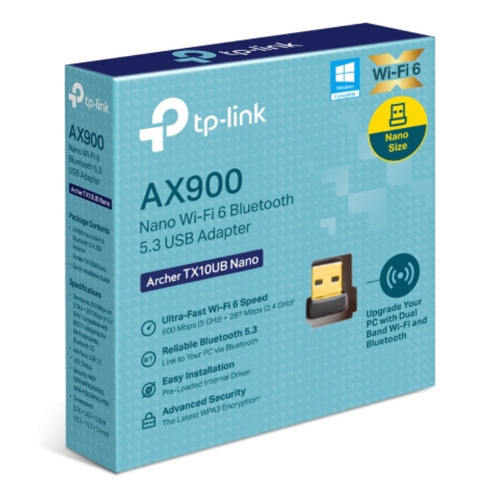 TP-Link TP-Link Archer TX10UB Nano Bluetooth 600 Mbit/s