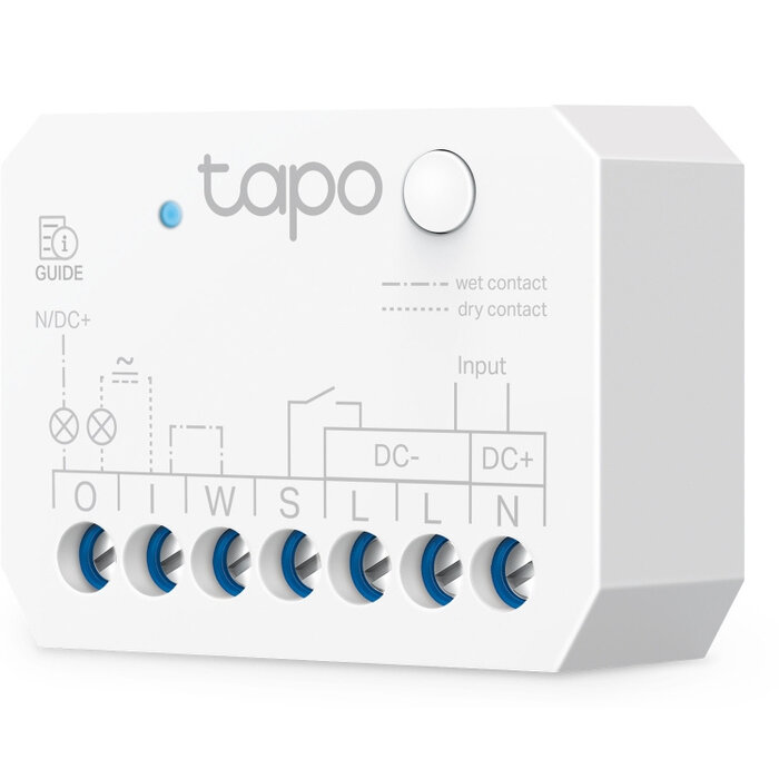 TP-Link TP-Link TAPO S110E(UN) aandrijving voor slimme woning Schakelactor 7 kanalen