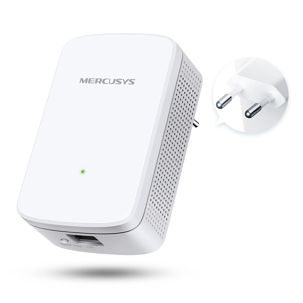 TP-Link Mercusys ME10 netwerkextender Netwerkrepeater Wit 10, 100 Mbit/s