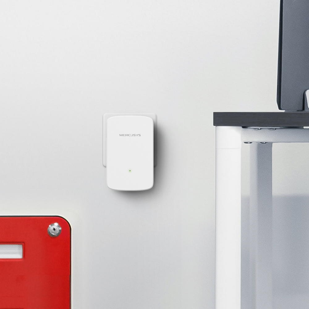TP-Link Mercusys ME10 netwerkextender Netwerkrepeater Wit 10, 100 Mbit/s