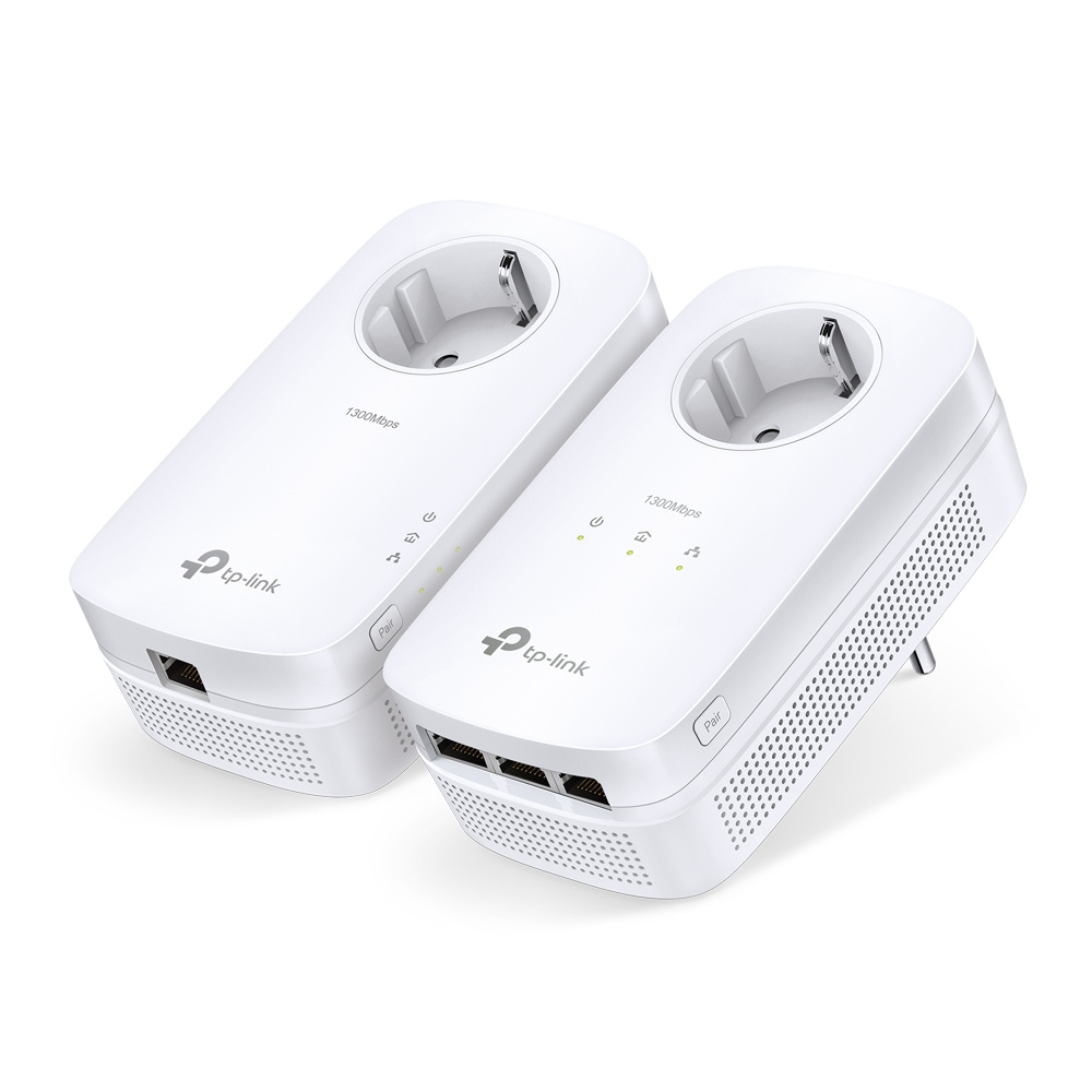 TP-Link TP-Link TL-PA8033P KIT PowerLine-netwerkadapter 1300 Mbit/s Ethernet LAN Wit 2 stuk(s)