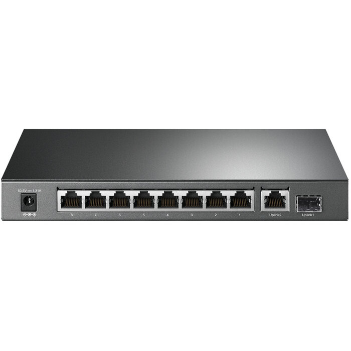 TP-Link TP-Link TL-SG1210P netwerk-switch Unmanaged Gigabit Ethernet (10/100/1000) Power over Ethernet (PoE) Grijs