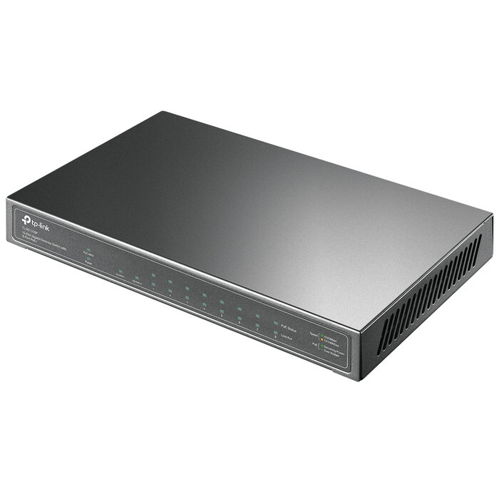 TP-Link TP-Link TL-SG1210P netwerk-switch Unmanaged Gigabit Ethernet (10/100/1000) Power over Ethernet (PoE) Grijs