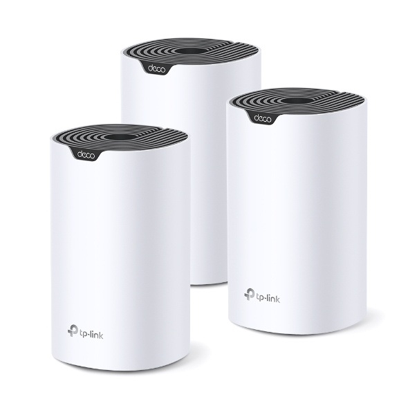 TP-Link TP-Link Deco S7 (3-pack) Dual-band (2.4 GHz / 5 GHz) Wi-Fi 5 (802.11ac) Wit, Zwart Intern