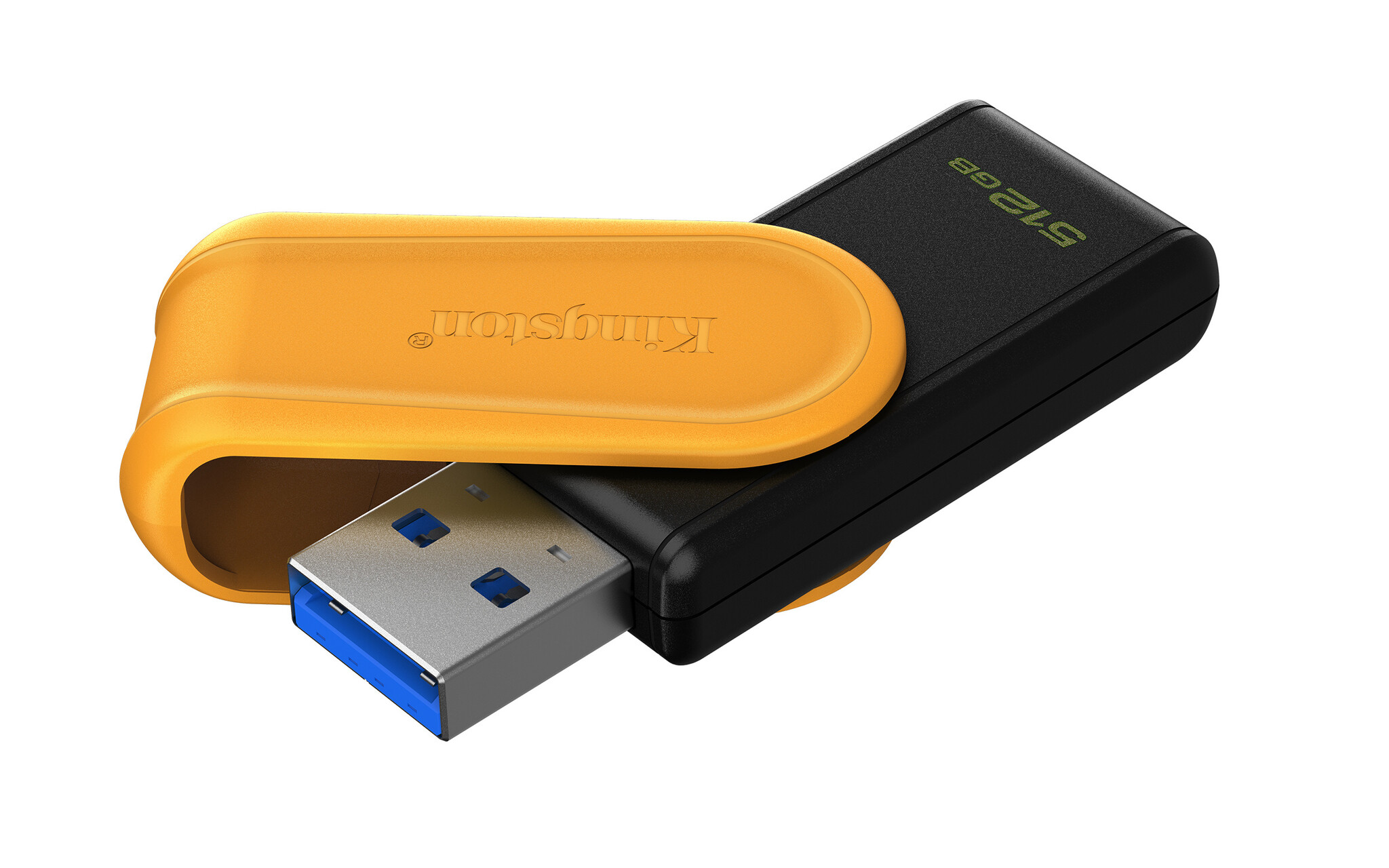 Kingston Kingston Technology DataTraveler 512GB Portable USB 3.2 Gen 1 Exodia S (Black/Yellow)