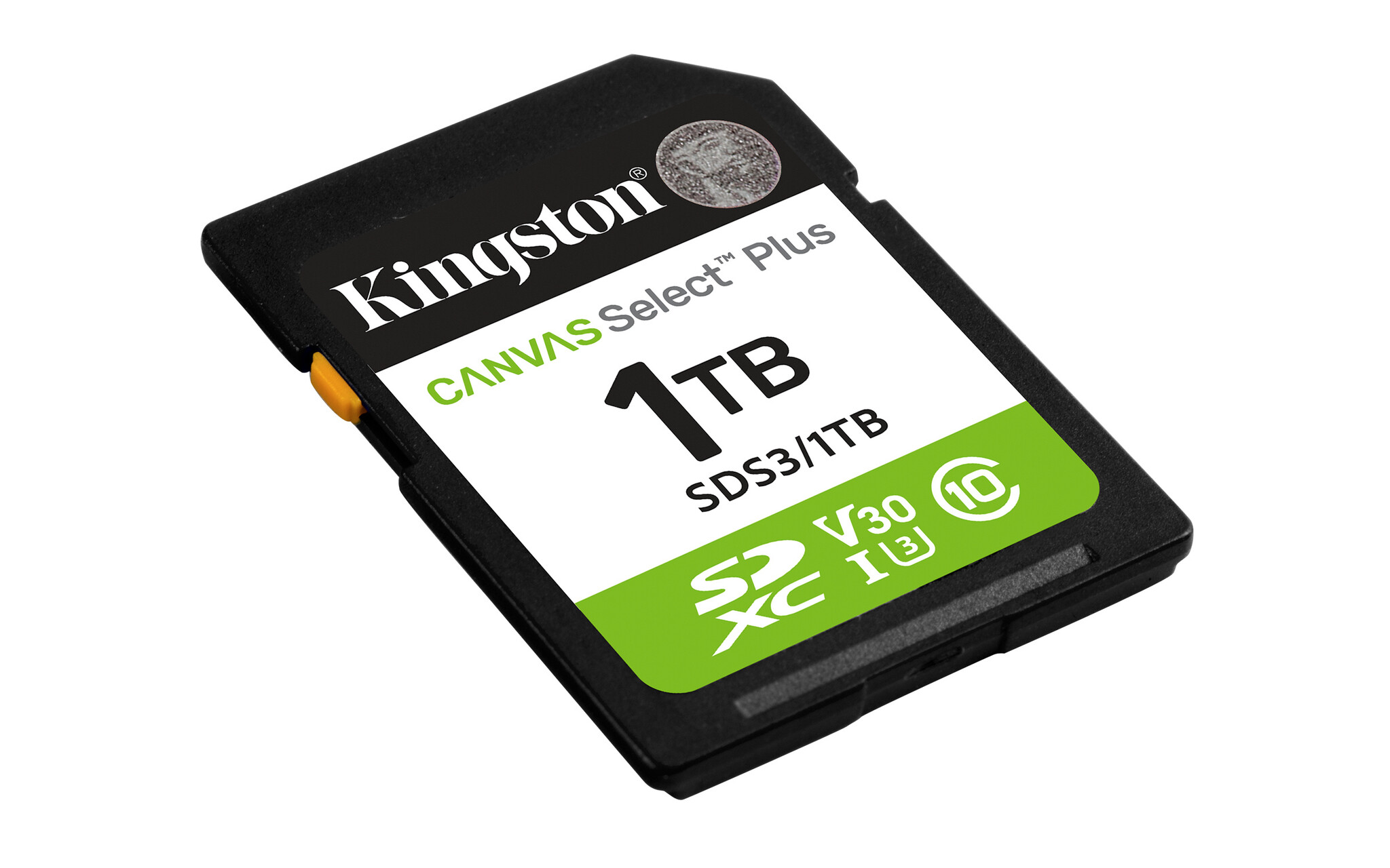 Kingston Kingston Technology 1TB SDXC Canvas Select Plus Gen3 150MB/s C10 UHS-I U3 V30