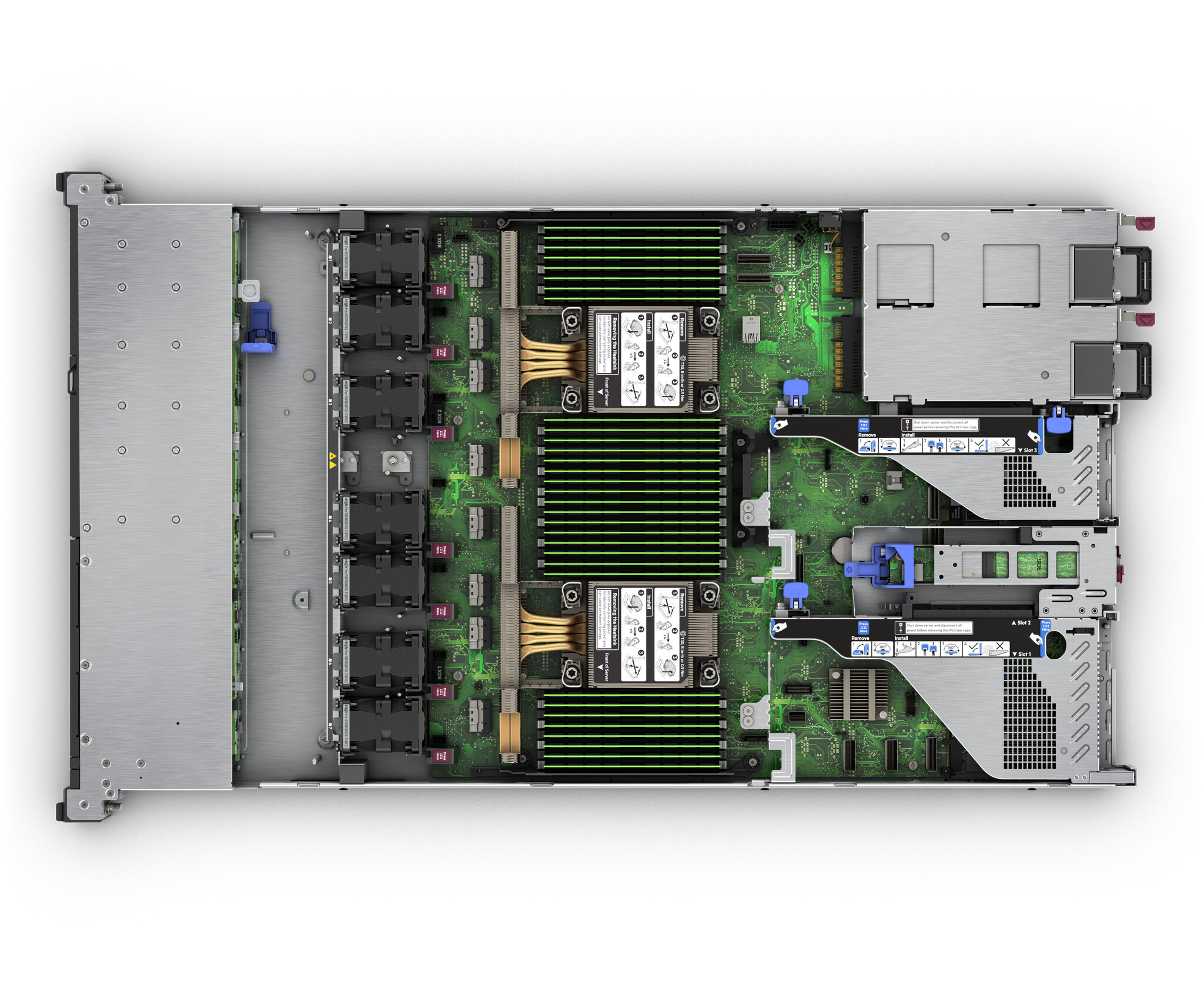 HP Enterprise HPE ProLiant DL360 Gen11 4510 2.4GHz 12c 1P 2x32GB-R 8SFF MR408i-o 2x960GB SSD 2x1000W PS EU server 1,92 TB Rack (1U) Intel® Xeon® Silver 2,4 GHz 64 GB DDR5-SDRAM 1000 W