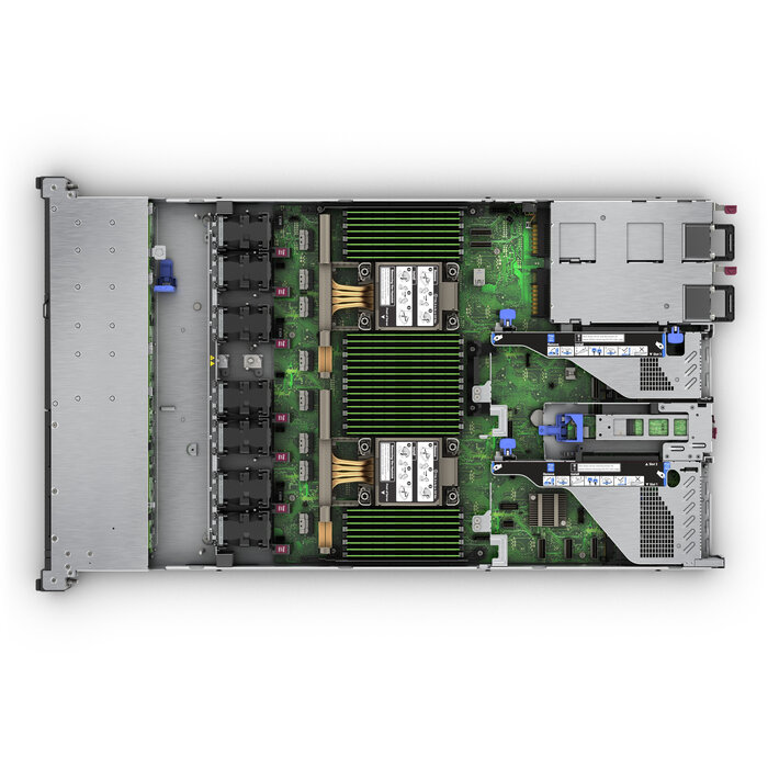 HP Enterprise HPE ProLiant DL360 Gen11 4514Y 16c 1P 2x32GB-R 8SFF MR408i-o 2x480GB SATA SSD 2x1000W PS EU server 960 GB Rack (1U) Intel® Xeon® Silver 2 GHz 64 GB DDR5-SDRAM 1000 W