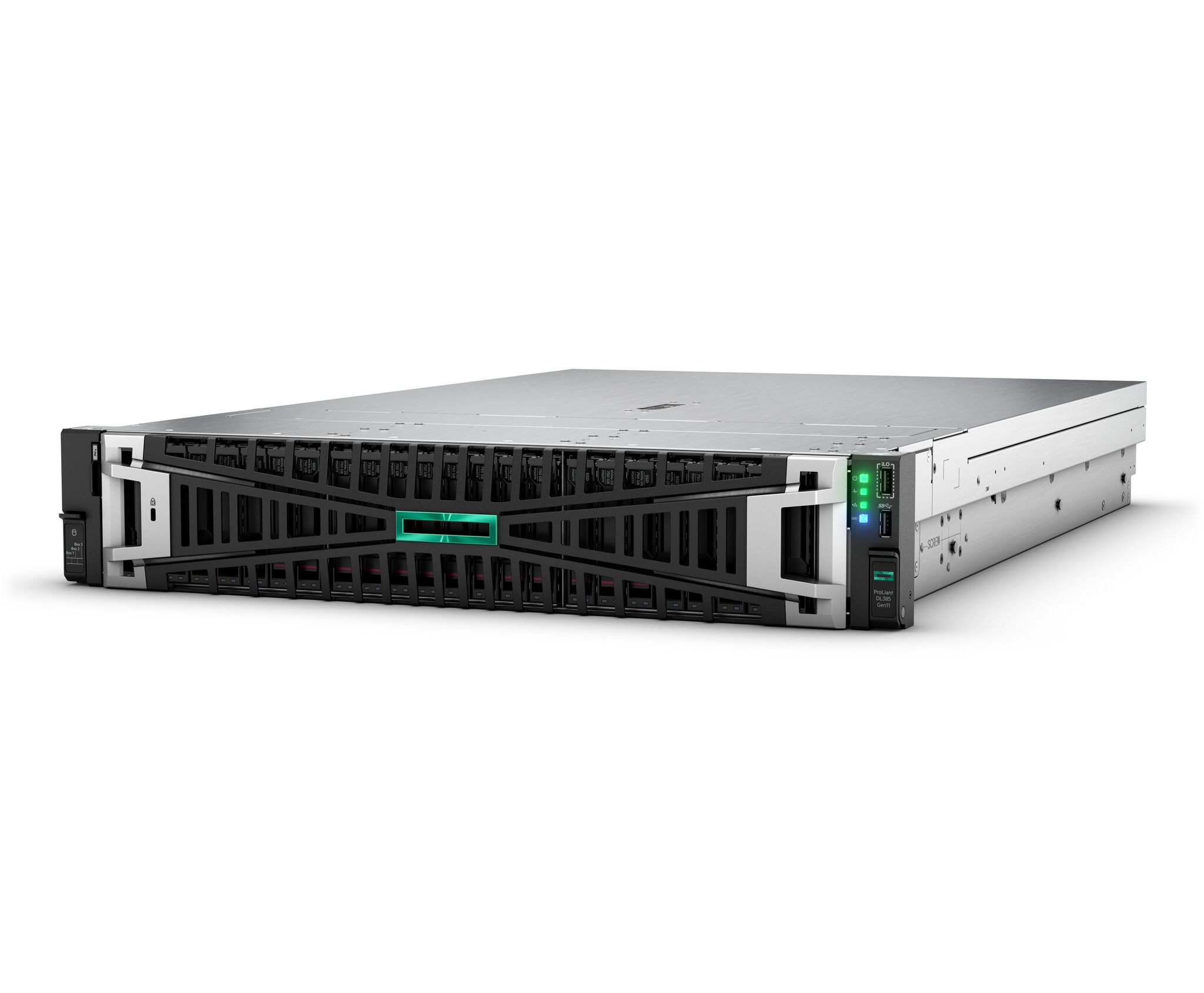 HP Enterprise HPE ProLiant DL385 Gen11 9124 3.0GHz 16c 64GB-R 8SFF MR408i-o 2x480GB SATA SSD 2x1000W PS EU server 960 GB Rack (2U) AMD EPYC 3 GHz DDR5-SDRAM 1000 W