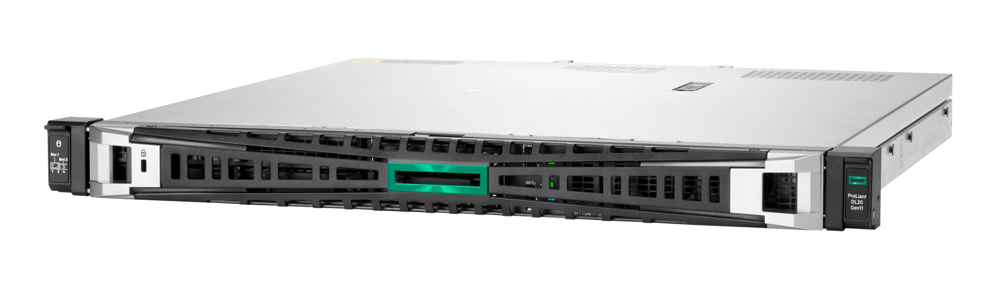 HP Enterprise HPE ProLiant DL20 Gen11 E-2434 3.4GHz 4c 1P 32GB-U 4SFF 2x480GB SATA SSD 800W PS EU server 960 GB Rack (1U) Intel® Xeon® 3,4 GHz DDR5-SDRAM