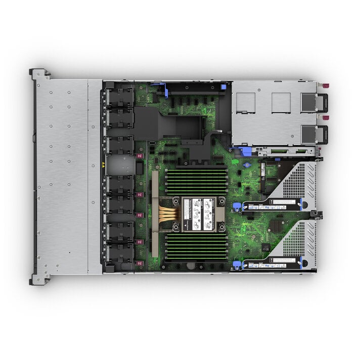 HP Enterprise HPE ProLiant DL320 Gen11 4510 12c 1P 2x32GB-R 8SFF MR408i-o 2x480GB SATA SSD 2x1000W PS EU server 960 GB Rack (1U) Intel® Xeon® Silver 2,4 GHz 64 GB DDR5-SDRAM 1000 W