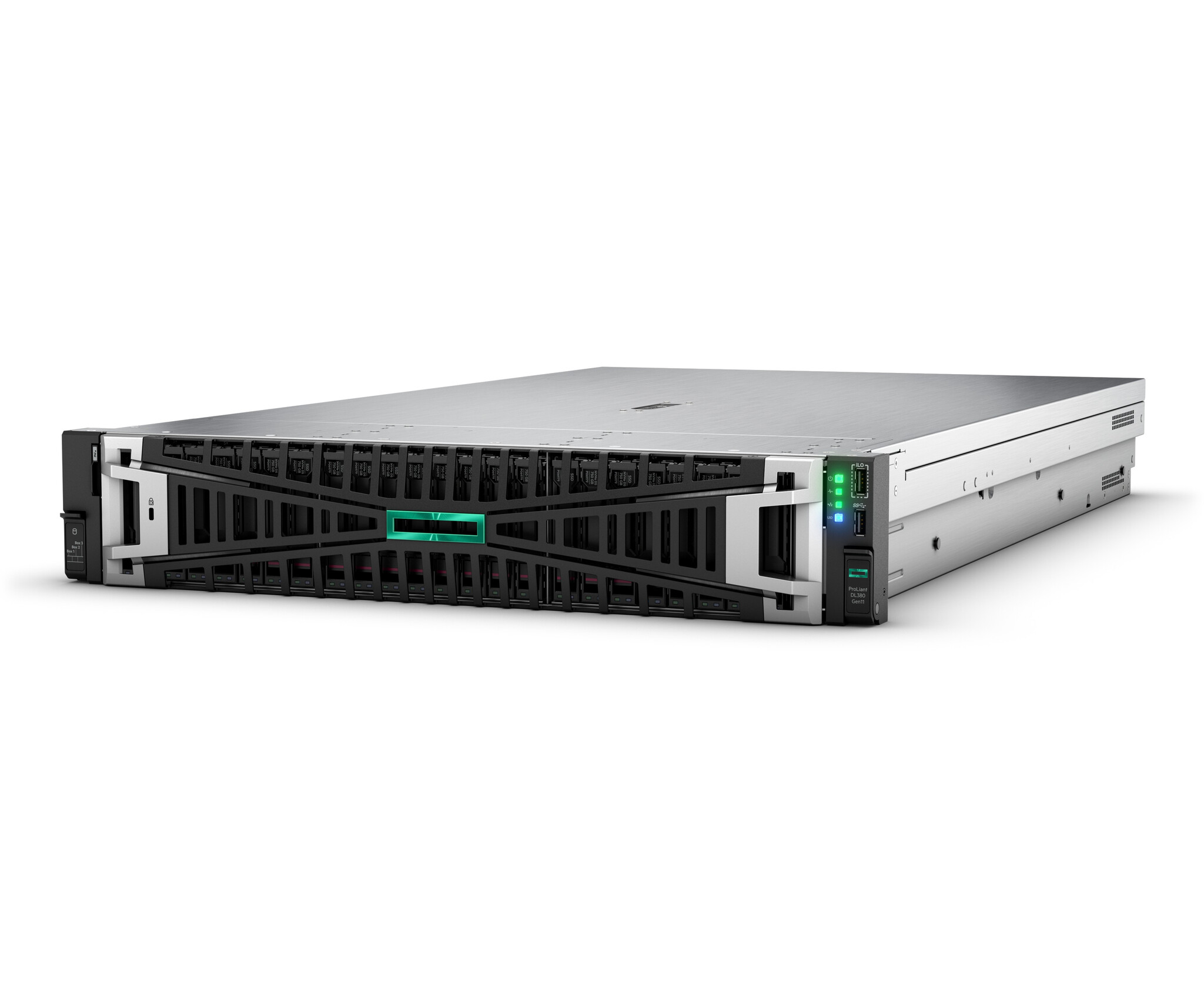 HP Enterprise HPE ProLiant DL380 Gen11 5515+ 3.2GHz 8c 1P 2x32GB-R 8SFF MR416i-o 2x480GB SSD 2x1000W PS EU server 960 GB Rack (2U) Intel® Xeon® Gold 5515+ 3,2 GHz 64 GB DDR5-SDRAM 1000 W