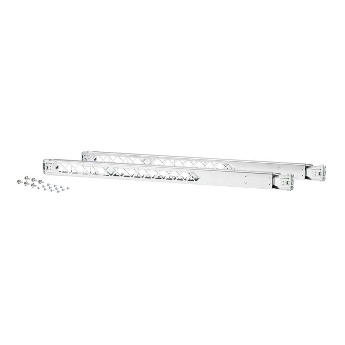 HP Enterprise HPE Aruba Networking X414 1U Universal 4-post Rack Mount Kit Montageset