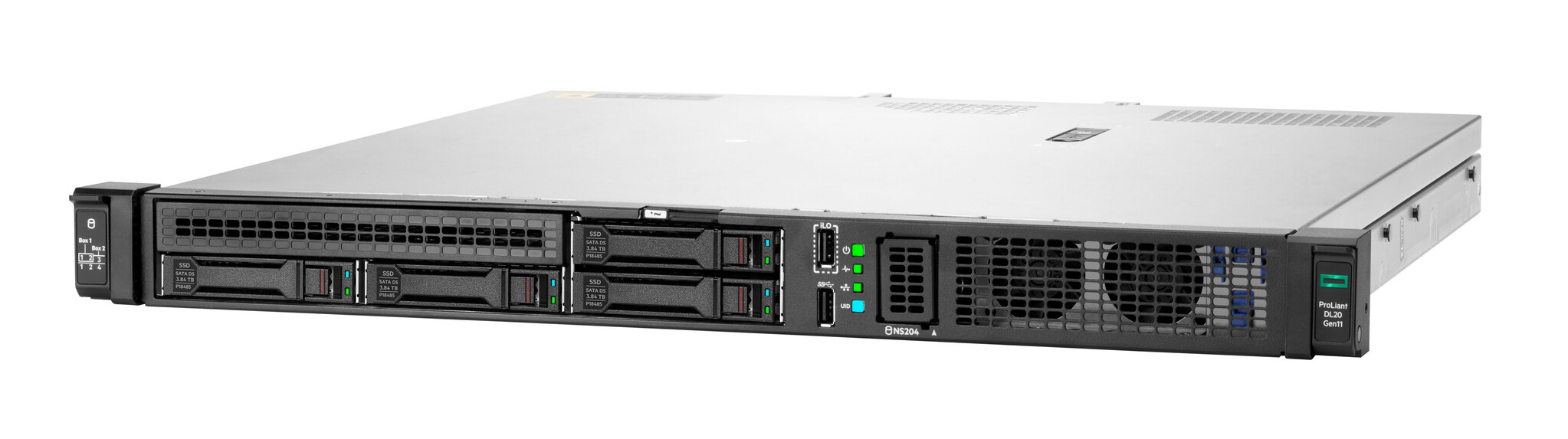 HP Enterprise HPE ProLiant DL20 Gen11 E-2436 2.9GHz 6c 1P 32GB-DR 4SFF VROC 2x480GB SATA SSD 800W RPS EU server 960 GB Rack (1U) Intel® Xeon® 2,9 GHz DDR5-SDRAM