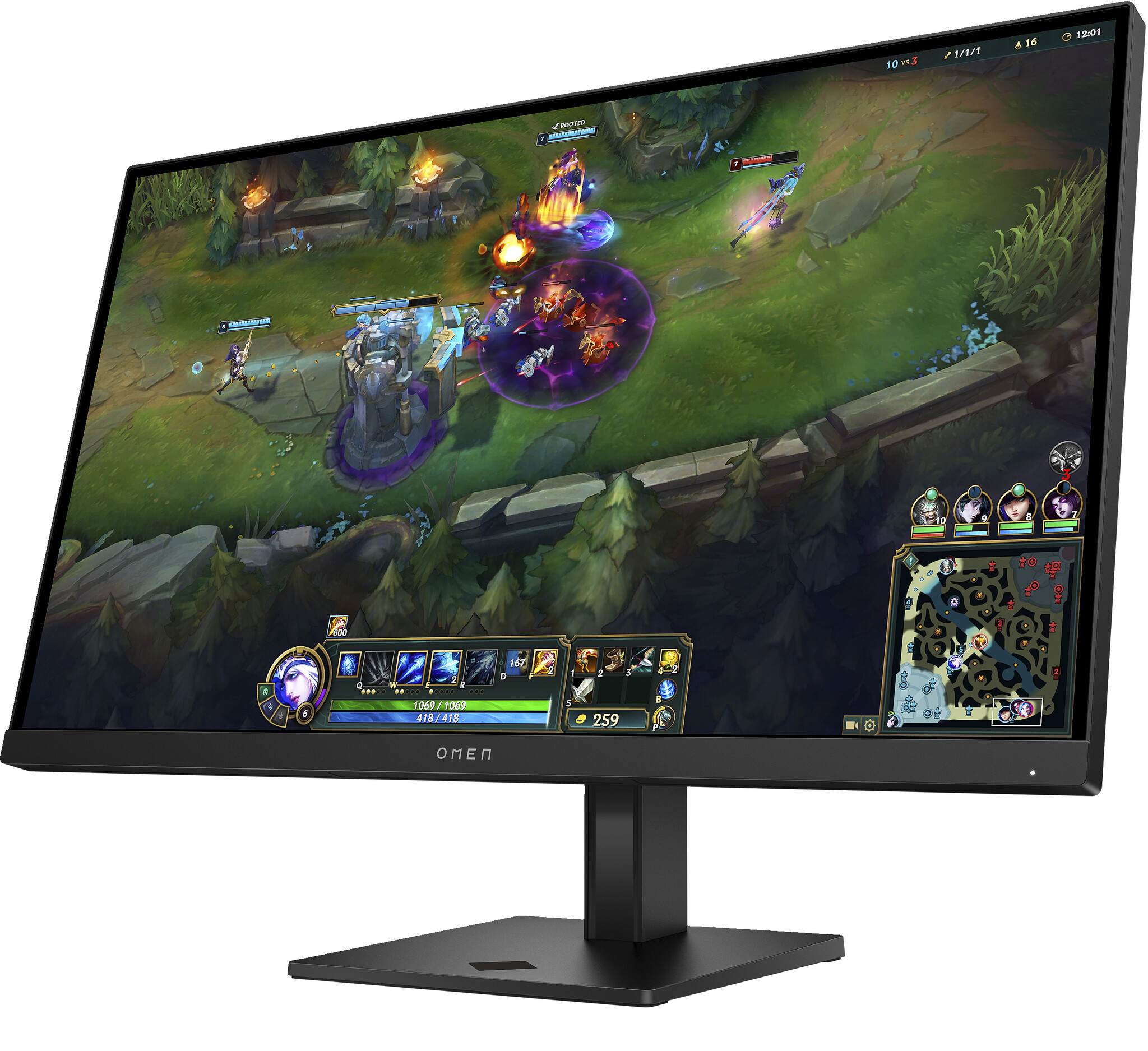 HP Enterprise HP OMEN AV4K1E9#ABB computer monitor 68,6 cm (27") 1920 x 1080 Pixels Full HD LCD Zwart