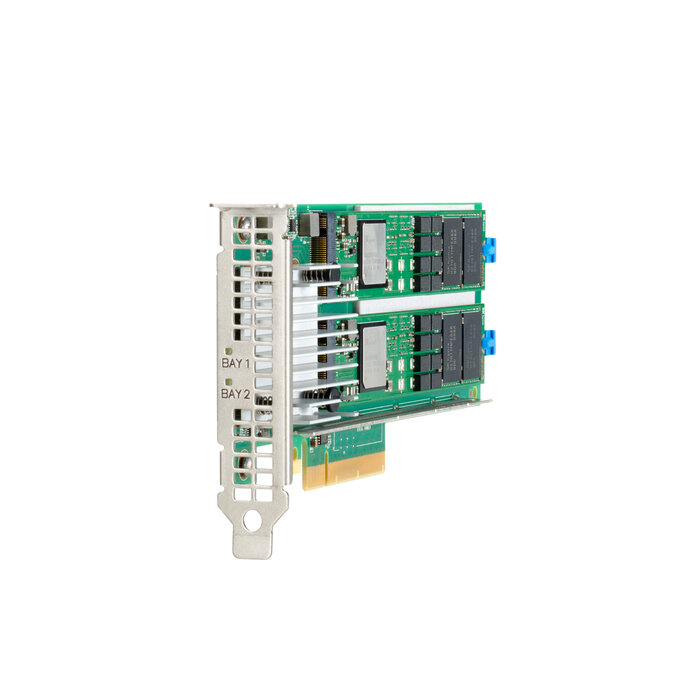HP Enterprise HPE NS204i-p x2 Lanes NVMe PCIe3 x8 OS Boot Device 480 GB