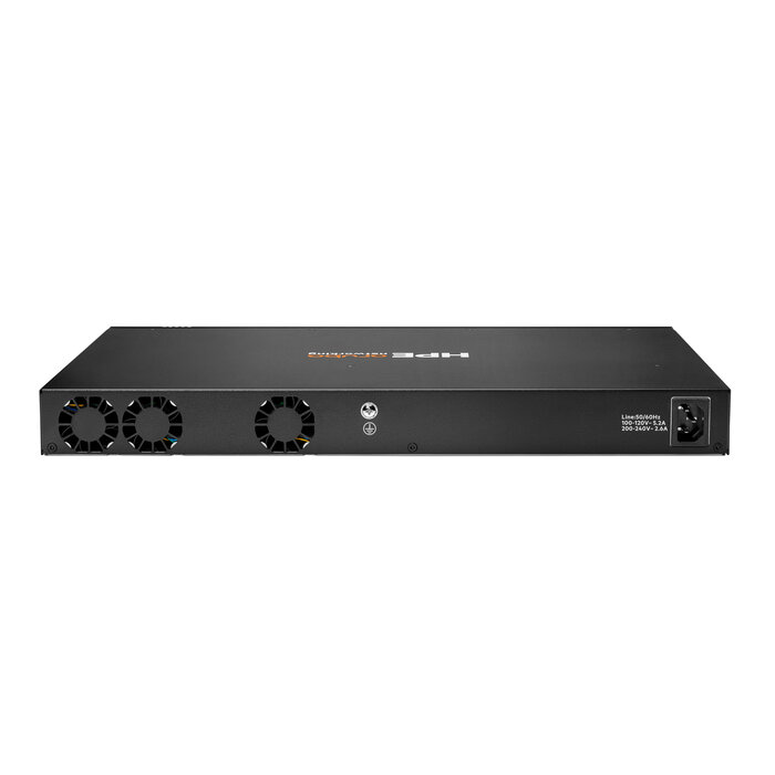 HP Enterprise HPE Aruba Networking CX 6200F 24G Class-4 PoE 4SFP+ 370W Switch Managed L3 Gigabit Ethernet (10/100/1000) Power over Ethernet (PoE) 1U