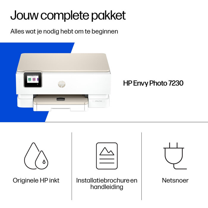 HP Enterprise HP ENVY Photo Envy 7230 Draadloos All-in-One Kleur Printer