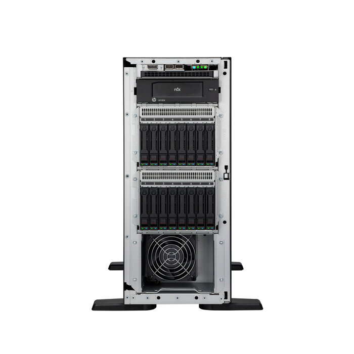 HP Enterprise HPE ProLiant ML110 Gen11 4510 12-core 1P 64GB-R MR408i-o 8SFF 2x480GB SSD 2x1000W RPS EU server 960 GB Tower (4,5U) Intel® Xeon® Silver 2,4 GHz DDR5-SDRAM 1000 W